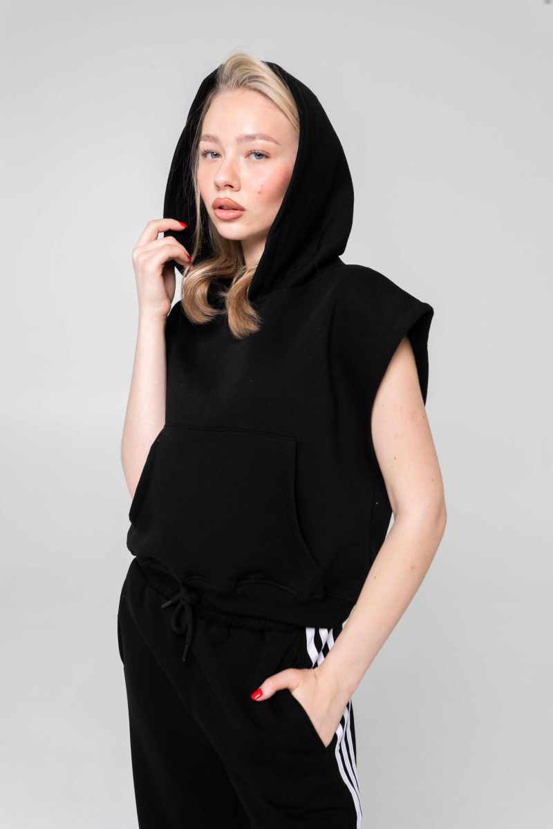 Худи без рукавов 