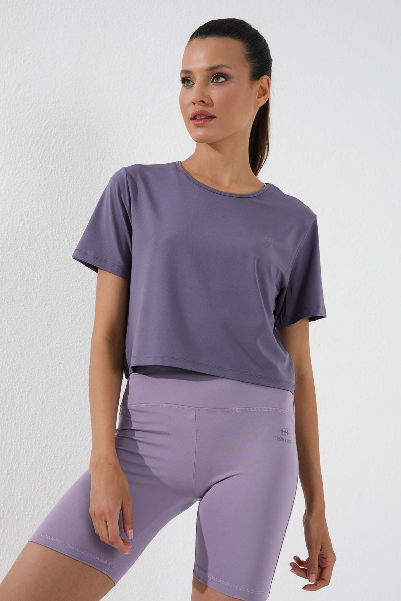 Футболка кроп женская T10BY-97143_01 