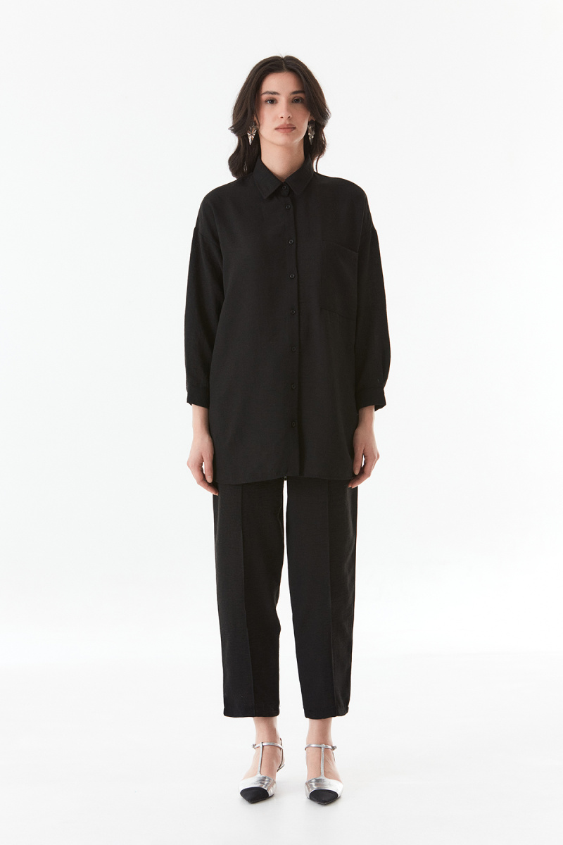 Костюм брюки+рубашка женский 