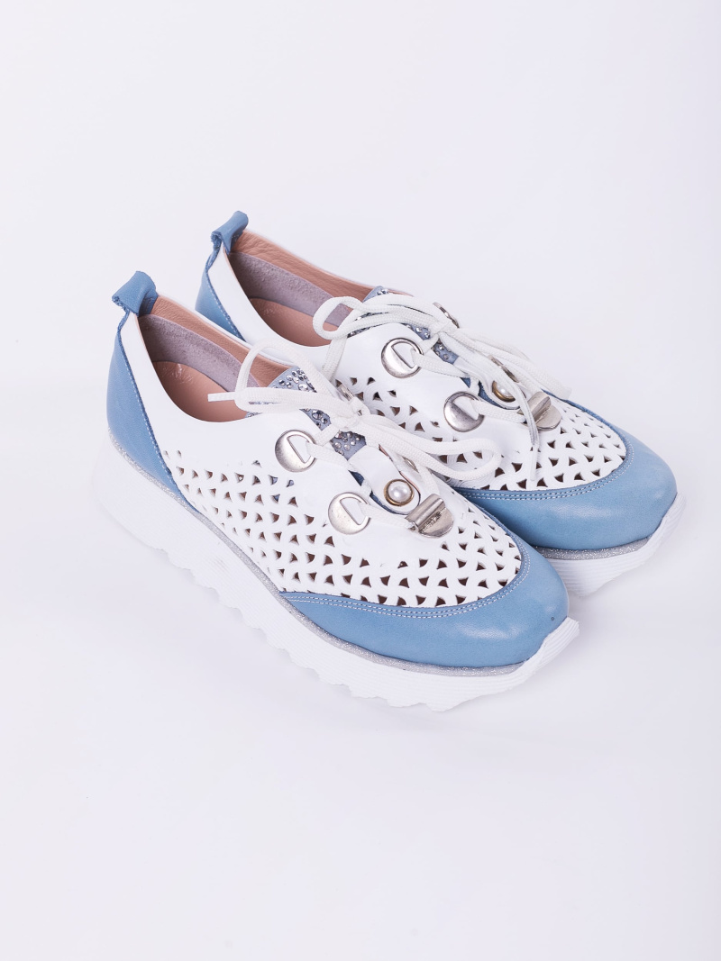 Сникерсы с перфорацией женские LM-83 