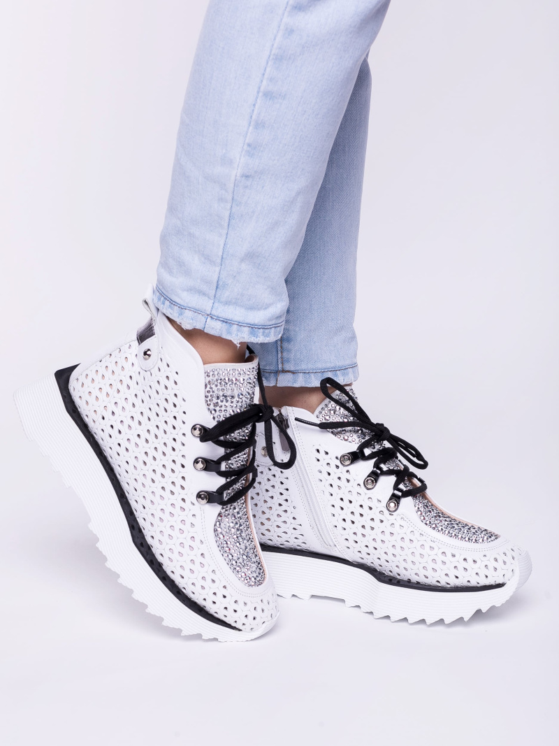 Ботинки летние с перфорацией женские LM-2019 